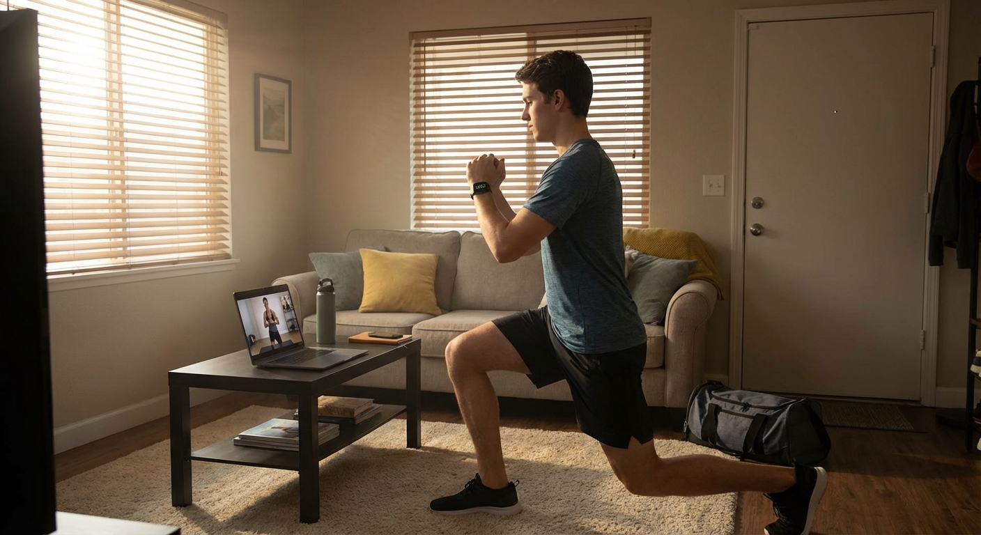 The 20-Minute Vitality Workout: A Step-by-Step Guide to Getting Fit When You’re Busy