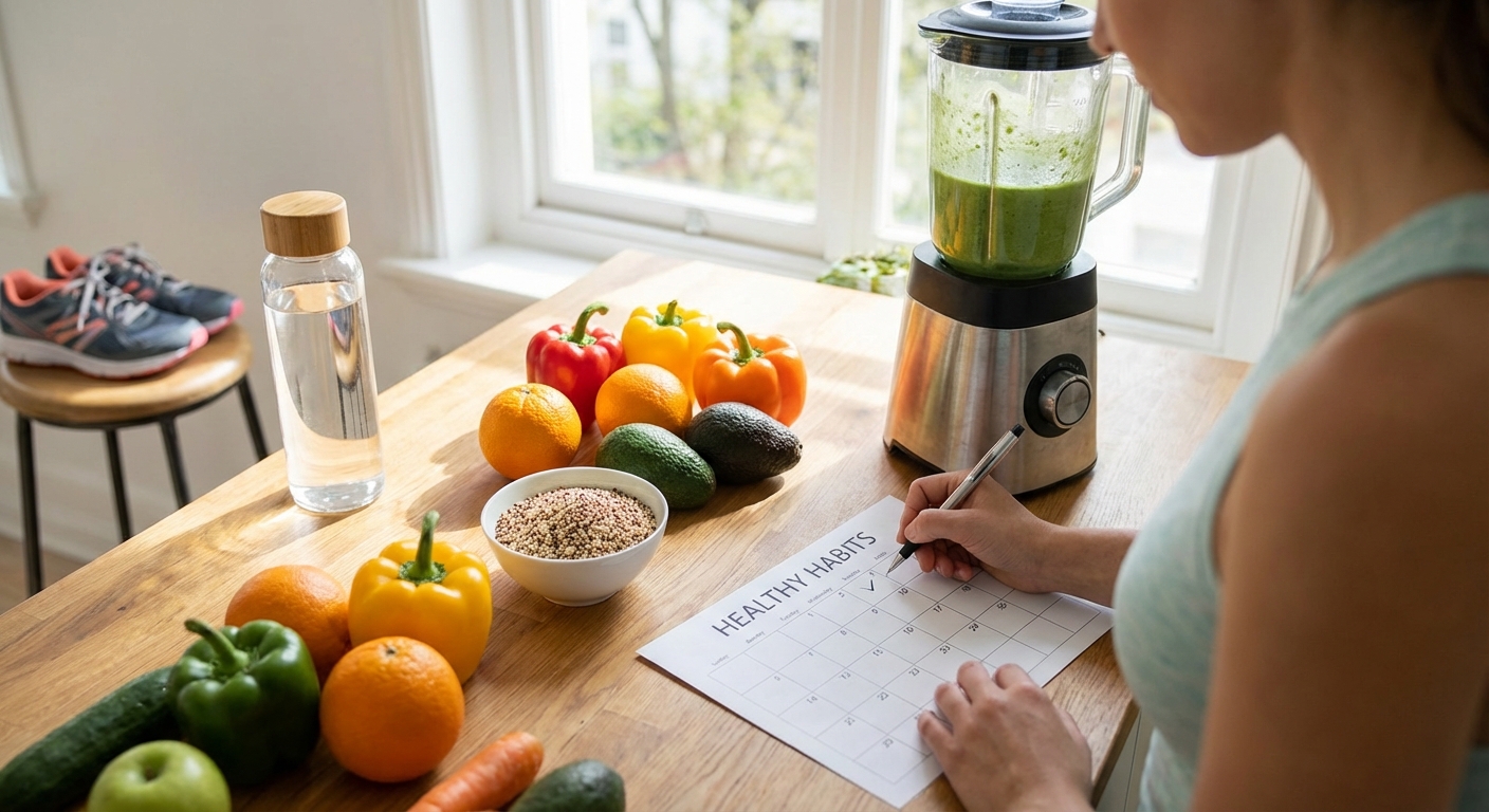 The Vitality Formula: 5 Nutrition Habits to Supercharge Your Wellness in 30 Days